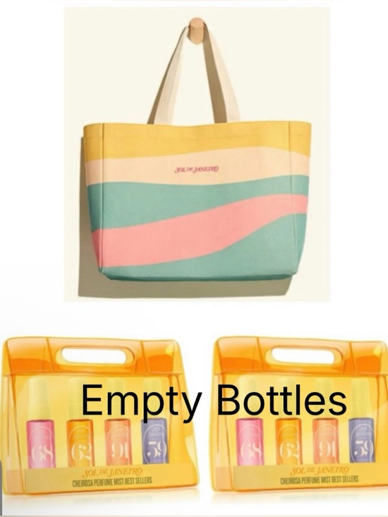 Sol de Janeiro Other - Sol de Janeiro Cheirosa Best Sellers Set (x2) & New Badalada Merch Large Tote